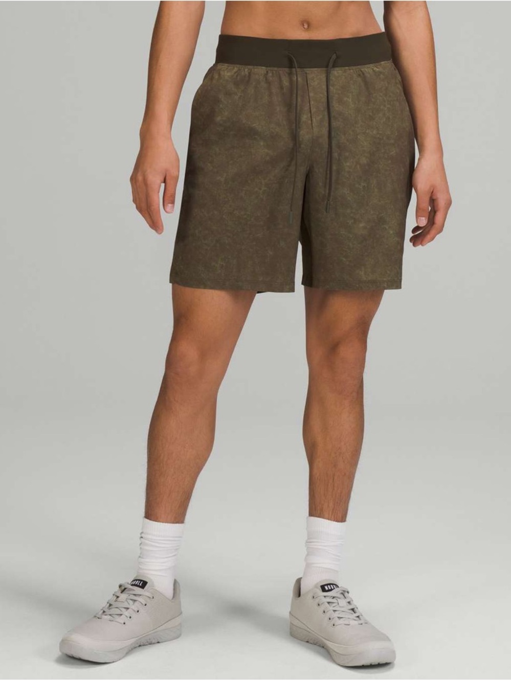 lululemon athletica Dark Olive Athletic Shorts